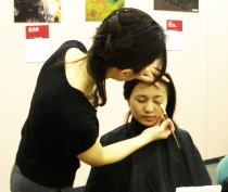 旅の文化カレッジクラブツーリズム主催メイク講座写真